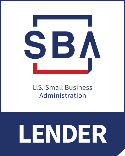 SBA Lender decal from the U.S. Small Business Administration.